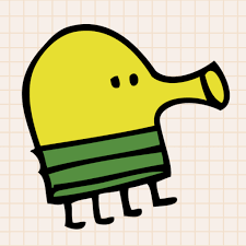 a doodle jumping