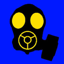a gas mask