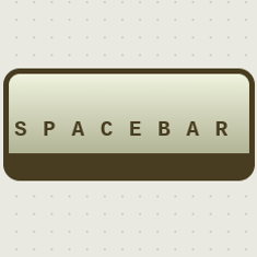 a spacebar