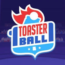 a toaster and a ball 